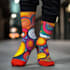 draw sublimation all type of unique socks design patterns