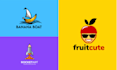 do modern business logo design with copyrights