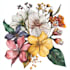 draw digital botanical illustrations