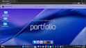create a personal portfolio website