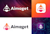 create an modern tech startup, saas, security and business logo
