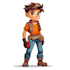 do 2d game characters and sprites animation