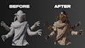 fix uv maps, retopology and pbr texture your 3d model