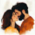 draw couple portrait illustration