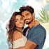 draw couple portrait illustration