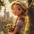 draw disney children cartoon illustration
