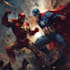 create a comic book and custom illustration