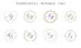 create a wedding initials, monogram, logo