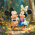draw disney children cartoon illustration