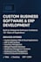 develop custom business software solutions or CRM erp system