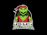 design high quality turtle mascot logo with creative concepts