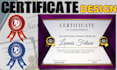 create custom certificate and diploma designs professionally