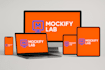 make realistic macbook iphone laptop mockups for any product