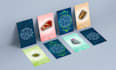 illustrate unique lenormand, tarot and oracle cards