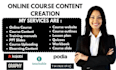 create online course, curriculum, on kajabi, talent lms, graphy, teachable