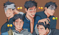 draw webtoon style comic panels with custom characters