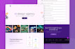 design an ai saas landing page or mvp in figma