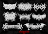 design your killer black metal logo for your killer project