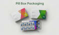 create pill labels and boxes design