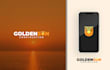 do a brand logo design through smart negative space