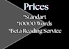 a service of beta reading