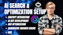 build ai powered search chatbots  SEO GEO aeo ai optimization for your website