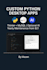 develop custom python desktop apps with ai integration
