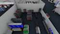 3d factory animation, industrial workflow, robotic warehouse process video