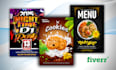 professional and eye catching flyer
