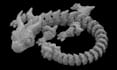 sculpt 3d articulated animal model 3d fidget toy for 3d printing without support