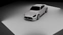 design a realistic custom concept car in 3d