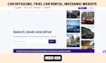 car detailing app, auto detailing, valet car repair mechanic car wash website