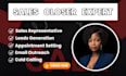 be your sales closer lead generation, sales representative b2b leads
