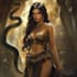illustrate a fantasy game character illustration