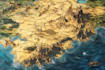 map illustration map design 3d isometric fantasy