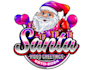 design creative santa claus logo
