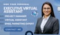 personal executive virtual assistant and social media content manager VA admin