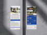 professionally design dl flyer, rack card design