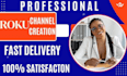 develop roku app creation roku tv live video streaming roku sdk channel editing