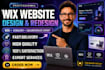 wix website redesign, wix design, wix godaddy, squarespace website or wix expert