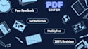 create fillable pdf, editable pdf and change text font expert