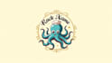 do awesome octopus, pate, animal mascot logo