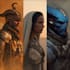 draw original fantasy sci fi characters, concept art, fanart