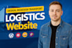 logistics website, trucking website, dispatch, transport, freight broker website