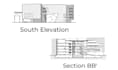 trace floor plans and draw sections, elevations in autocad