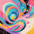 paint digital abstract art illustration