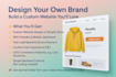 develop your dream website with full custom features