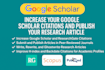 ethically increase google scholar citation with real indexed journal publication