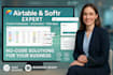 automate airtable CRM,client portal and softr webapp to streamline your workflow