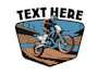 design dirt bike logo with satisfaction guaranteed